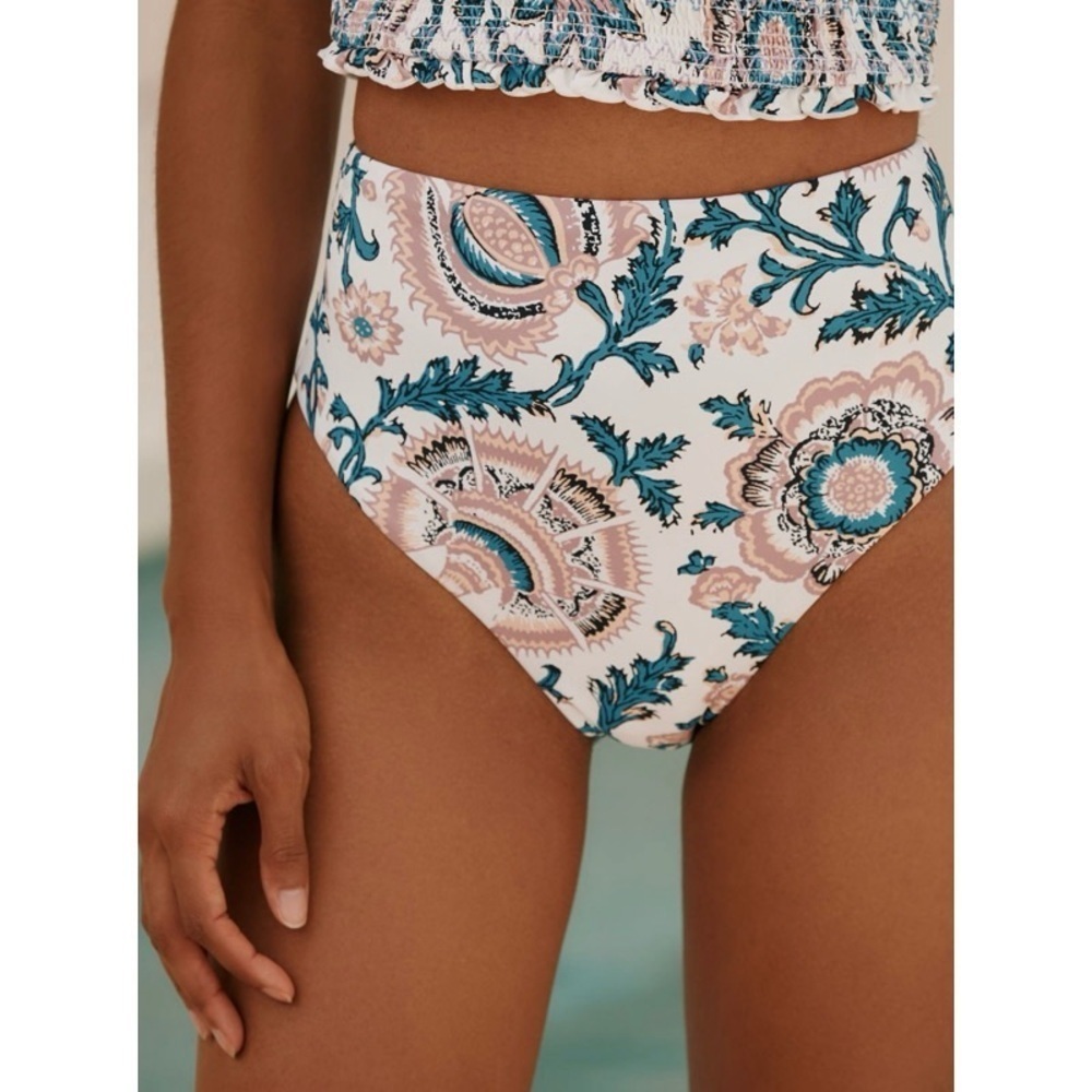 NEW ANTHROPOLOGIE CELANDINE High-Waisted Bikini Bottoms